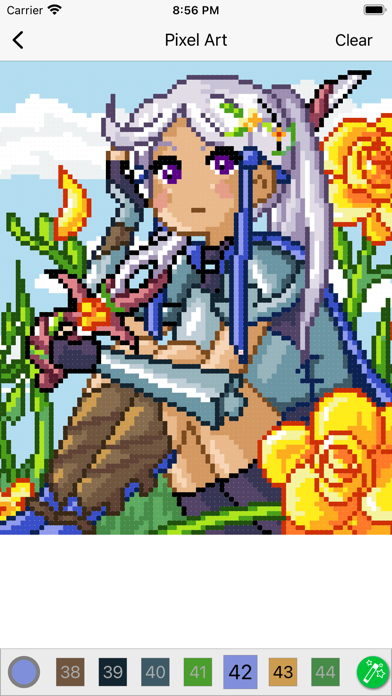 Pixel Art Anime Coloringのおすすめ画像5