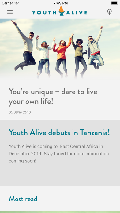 Screenshot #3 pour YouthAlive