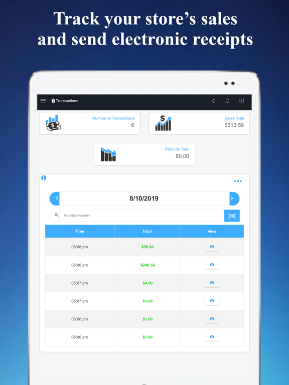 M&M POS - Payments For Stripe iPad screenshot 5 - Business app