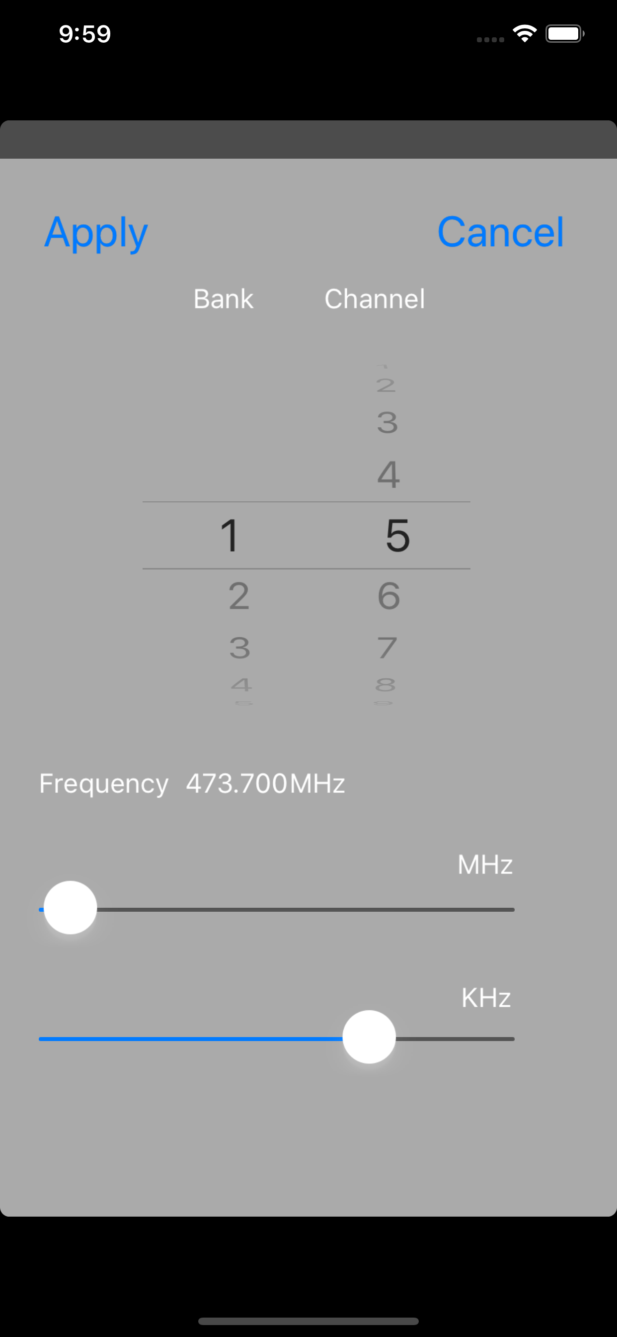 RF Control