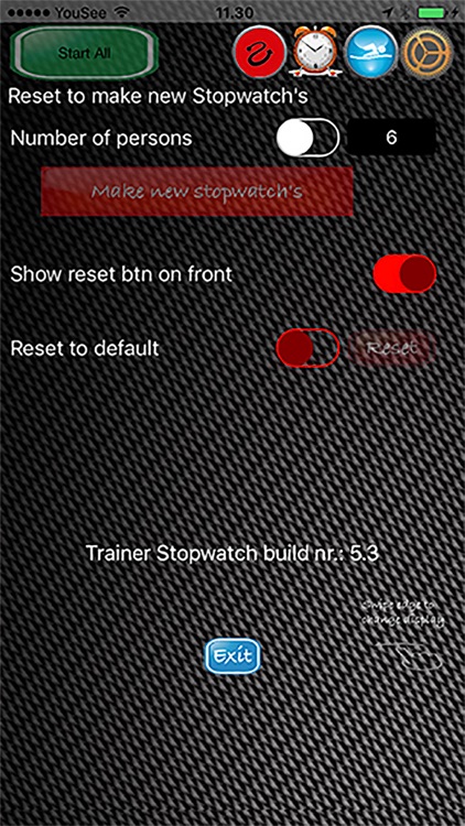 Trainer Stopwatch