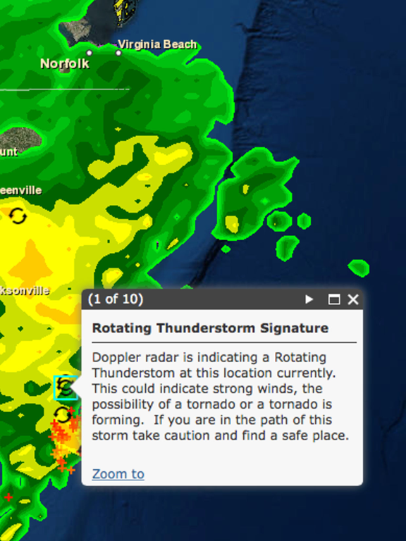 Screenshot #6 pour Storm Tracker Weather Radar