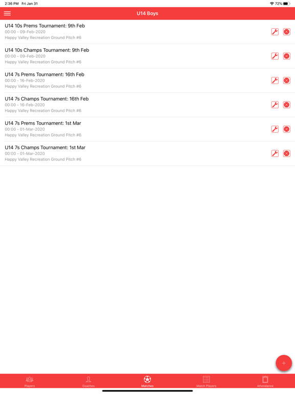 Valley Fort iPad screenshot 5 - Sports app