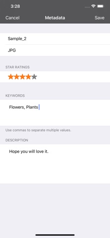 App screenshot