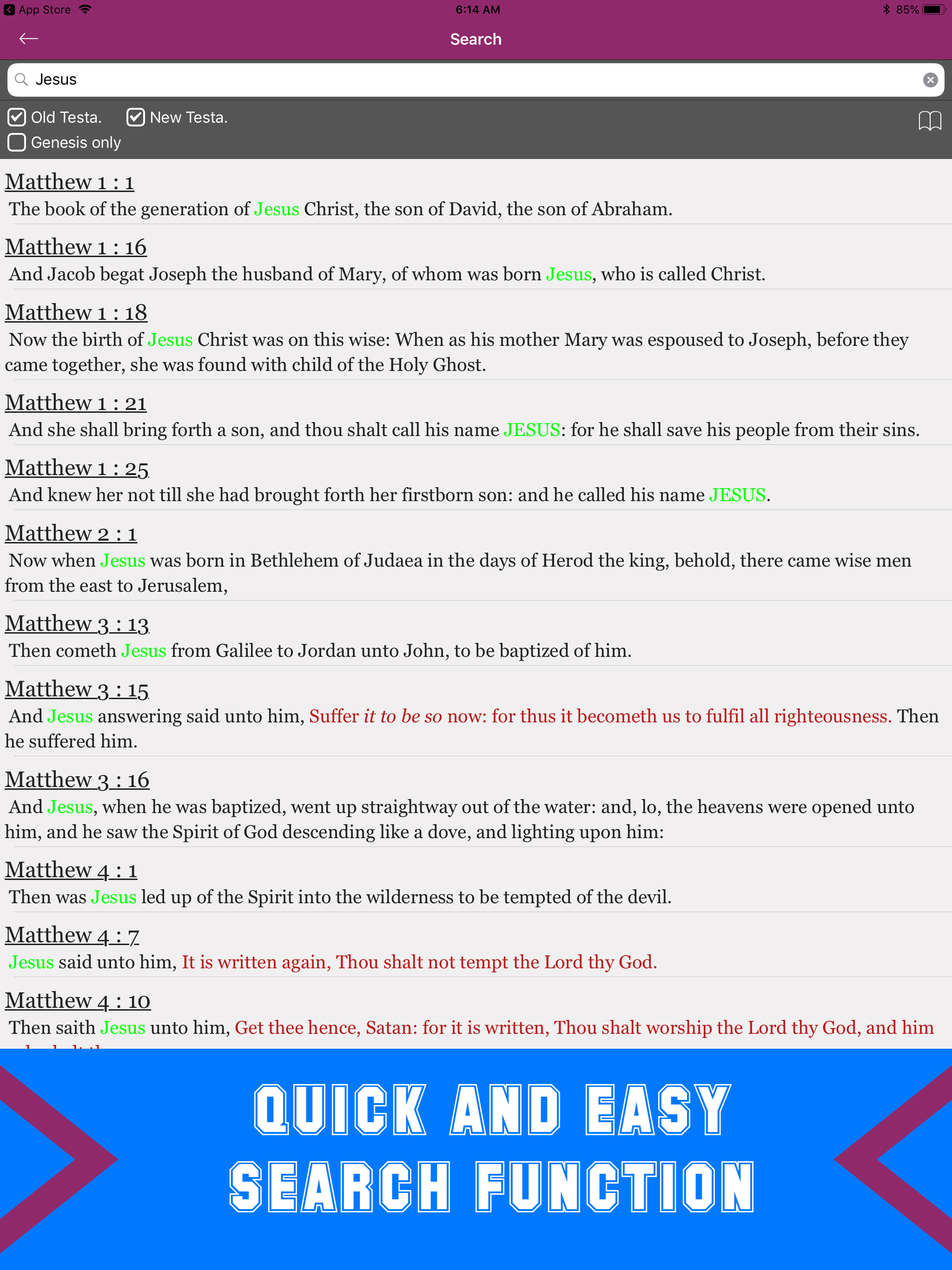King James Bible - Dramatized screenshot 7