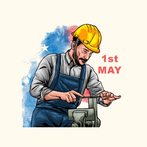 May Labour Day Stickers icon