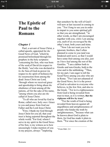 Spirit & Truth Fellowship iPad screenshot 4 - Lifestyle app