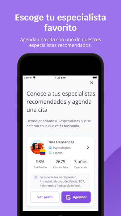 Selia: Salud mental bienestar Screenshot