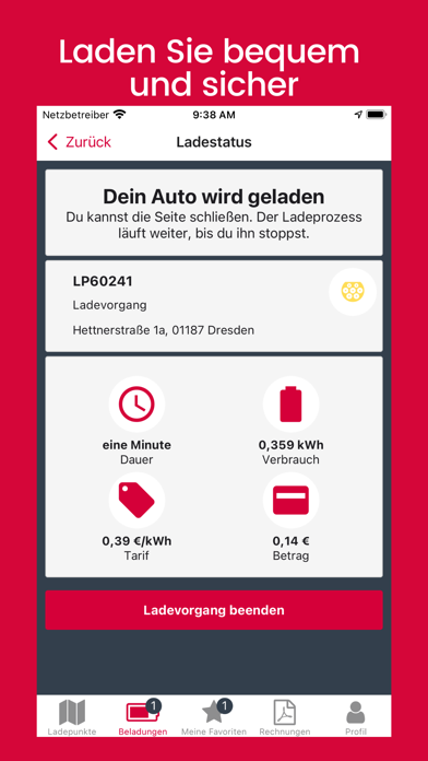 SachsenEnergie StromTanken Screenshot