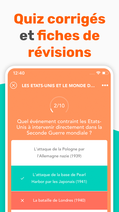 Screenshot #3 pour Brevet Bac Licence 2026 Nomad