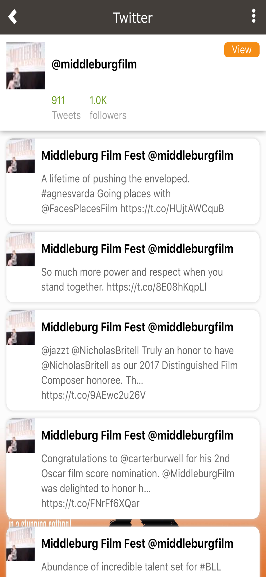 Middleburg Film Festival