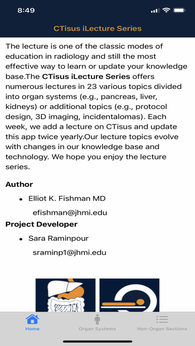 CTisus iLecture Series 25 Screenshot
