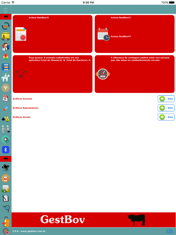 GestBov iPad screenshot