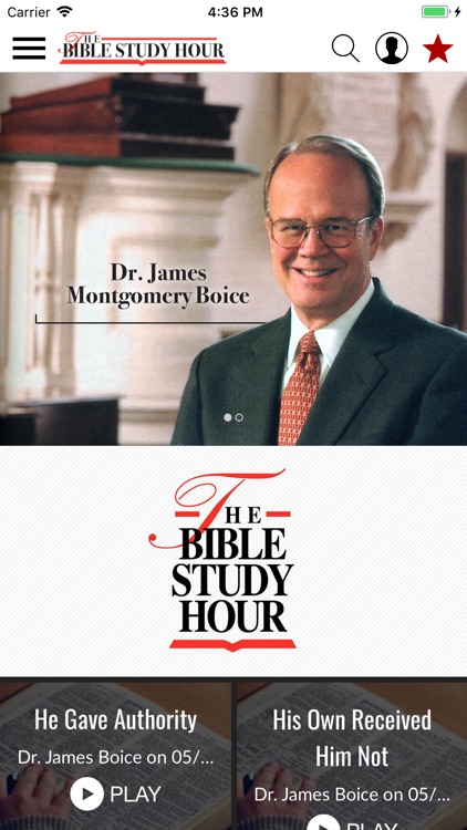 The Bible Study Hour