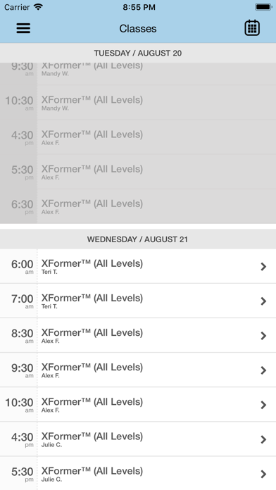 Screenshot #2 pour BE Fit | Modern Pilates
