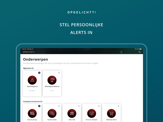 Opgelicht?! iPad app afbeelding 3