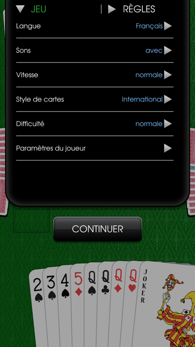 Screenshot #3 pour Rami HD - Le Jeu de Cartes