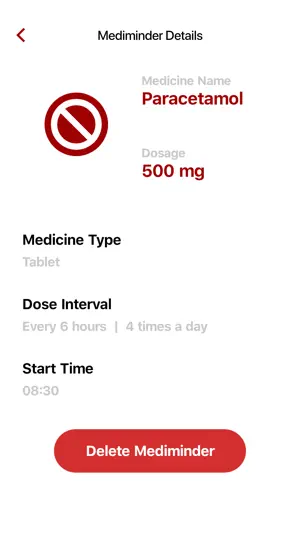Pill Medical Reminder App screenshot 4