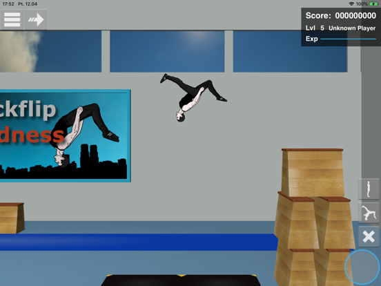 Backflip Madness iPad app afbeelding 1