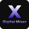X-digital-Mixer It is an APP debugging software that comes with a digital mixing console