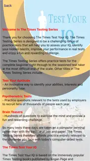 test your iq level iPhone Captures Décran 2