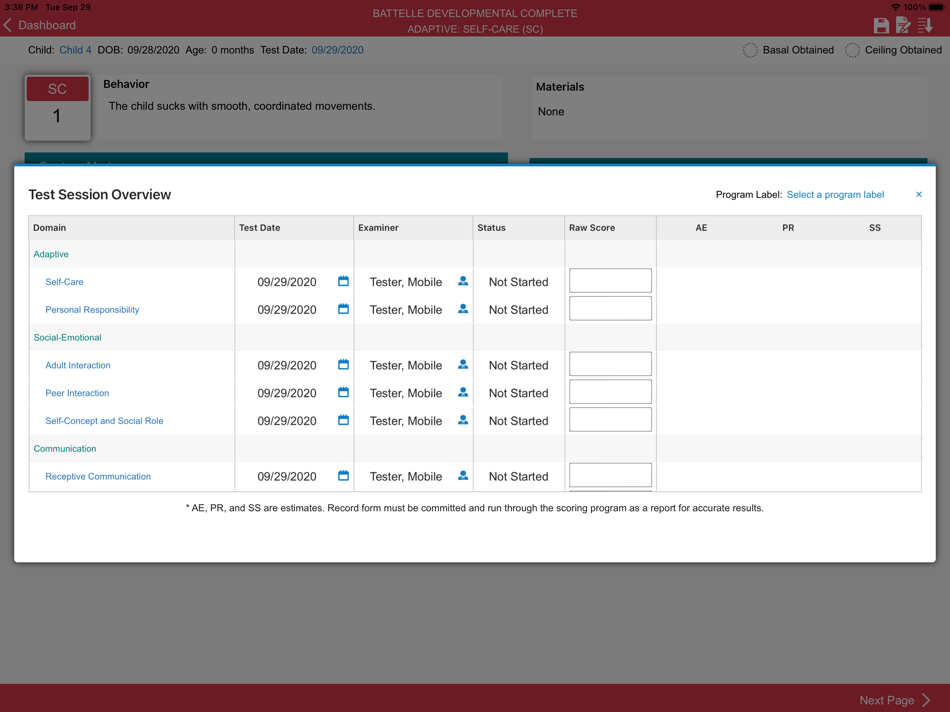 #2. BDI-3 Mobile Data Solution (iOS) Tekijänä: RiversideInsights