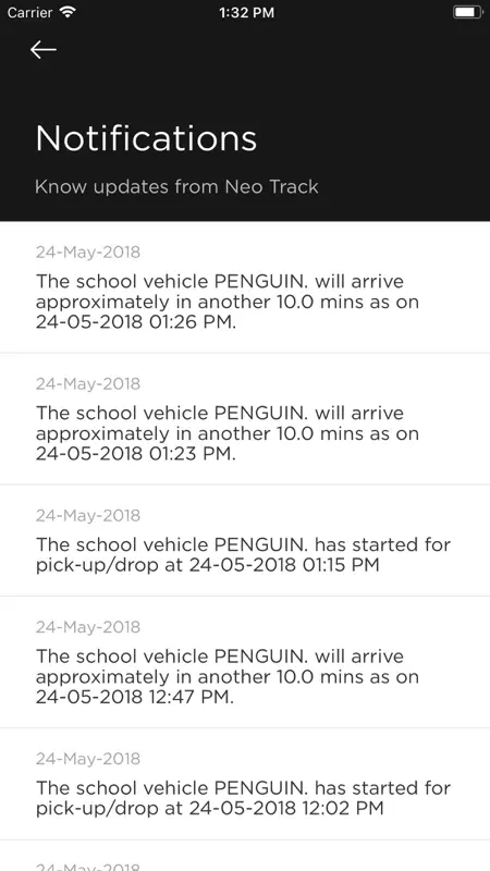 NeoTrack - School Bus Tracking screenshot 6 of 10