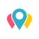 Map markers: Places app icon - Travel app for iPhone
