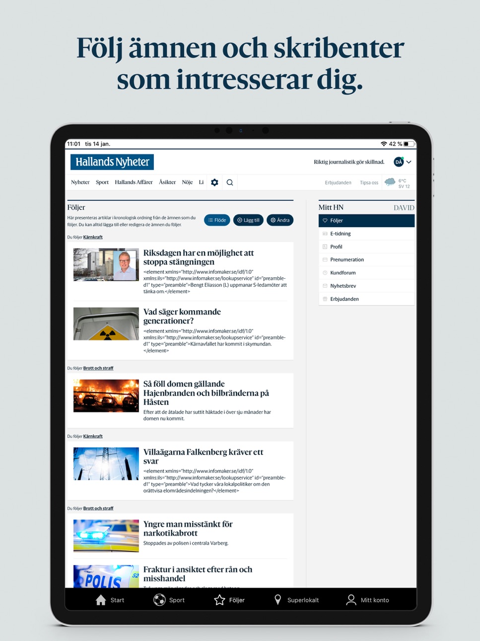 iPad screenshot