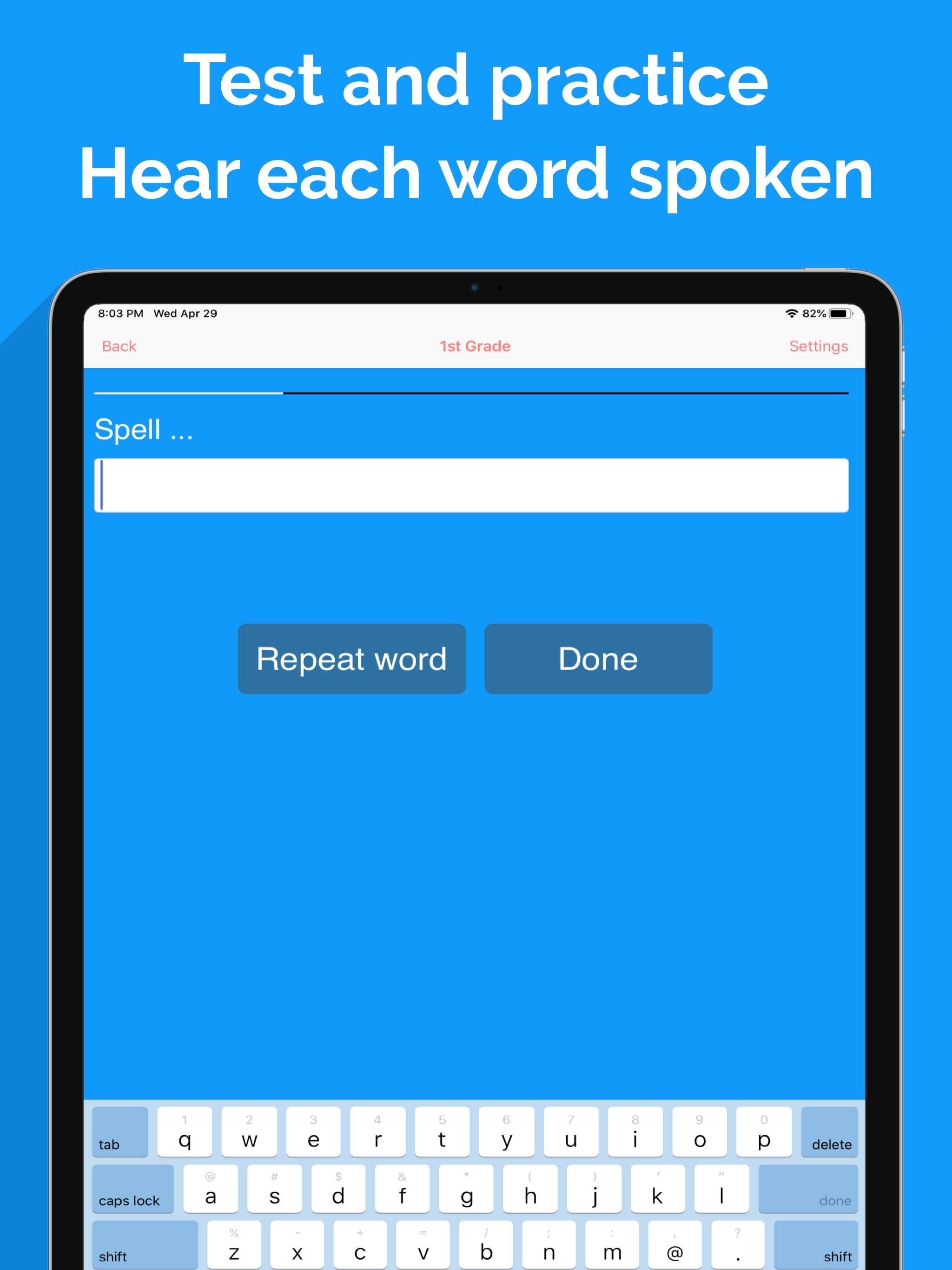 Spelling Notebook Premium screenshot 10