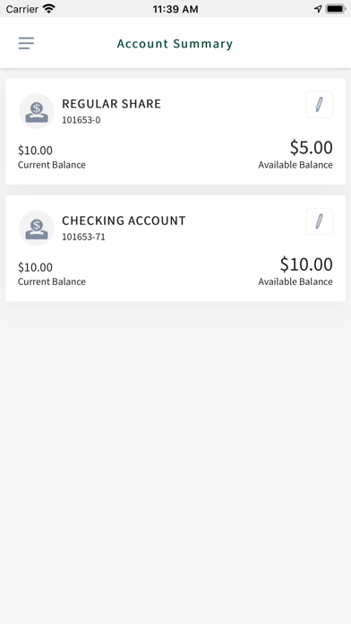 Tulane-Loyola FCU Mobile Screenshot