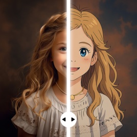 Snímky obrazovky (7) Anime Avatar: AI Art Maker