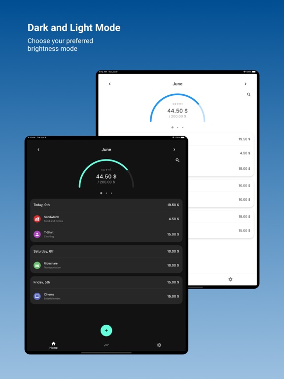 Purchase Tracker iPad screenshot 5 - Finance app