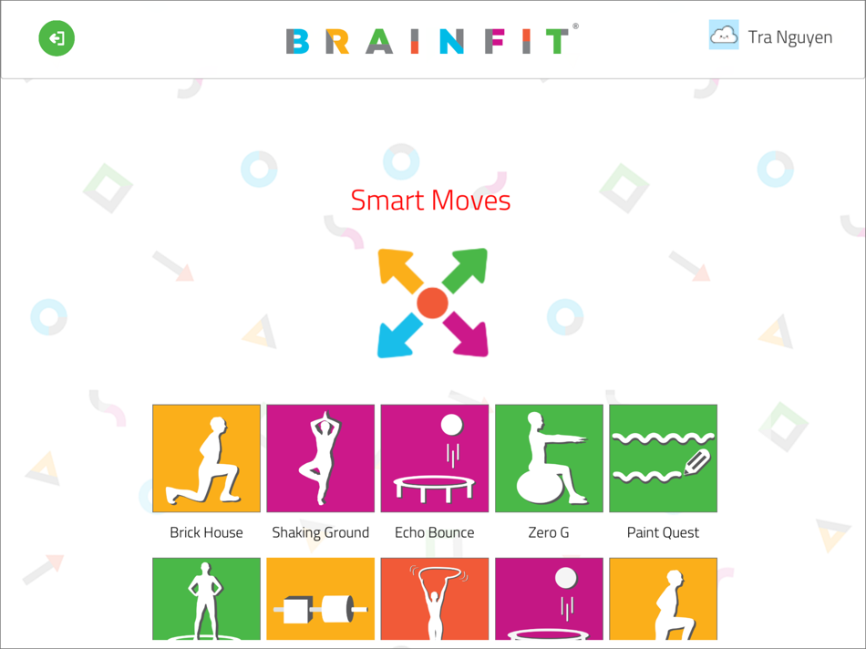 #2. BrainFit SMART Moves (iOS) 由: BrainFit