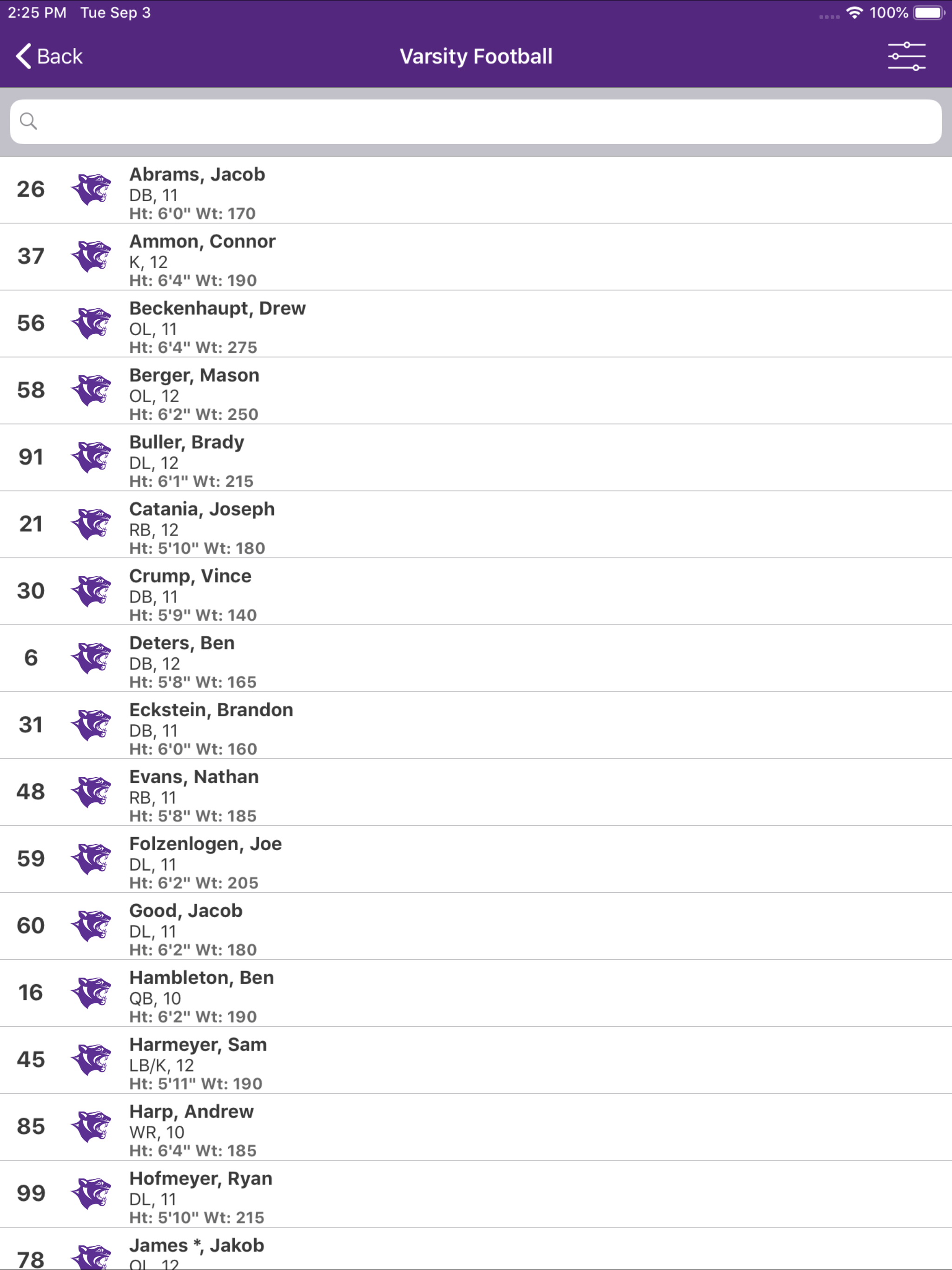 EHS Mobile Sports