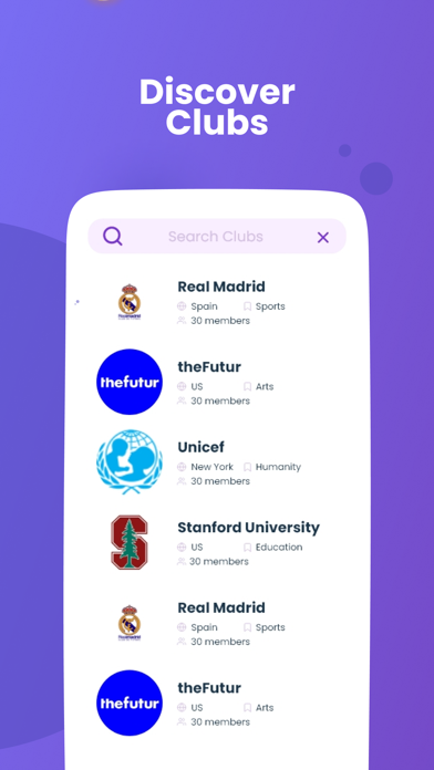 Club_App Screenshot