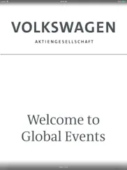 volkswagen global events iPad Captures Décran 1