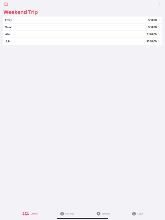 Screenshot #4 pour Partagez les dépenses