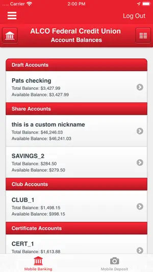 Alco Federal Credit Union screenshot 3