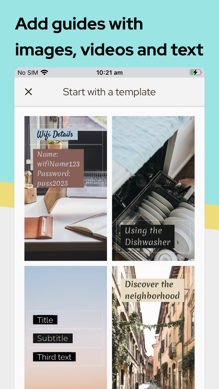 Guestories Welcome Guides