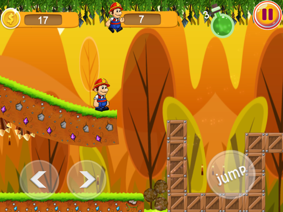 Ted Boy Super Adventure Worlds iPad screenshot