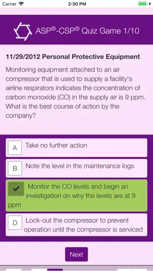 ASP-CSP Quiz Game screenshot 4