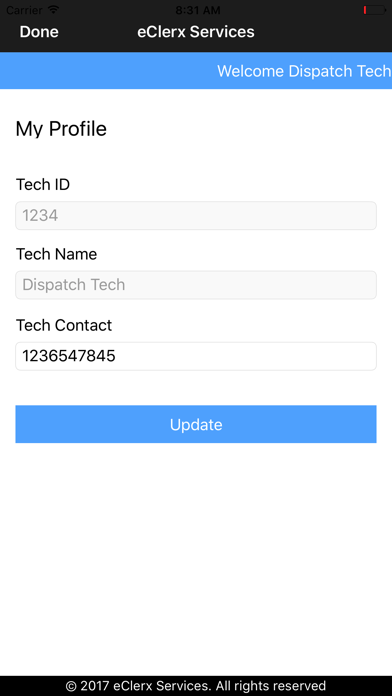 Dispatch Support CX Screenshot