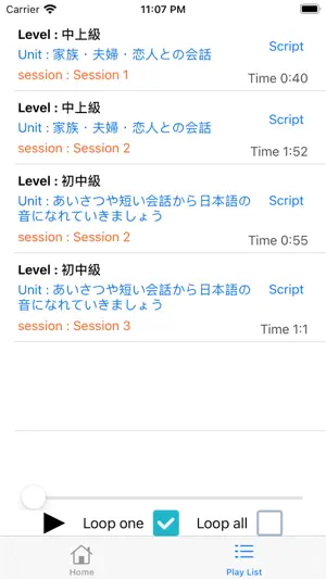 shadowing 日本語 screenshot 2