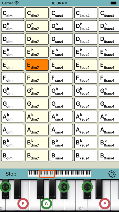 Chords Pad Screenshot