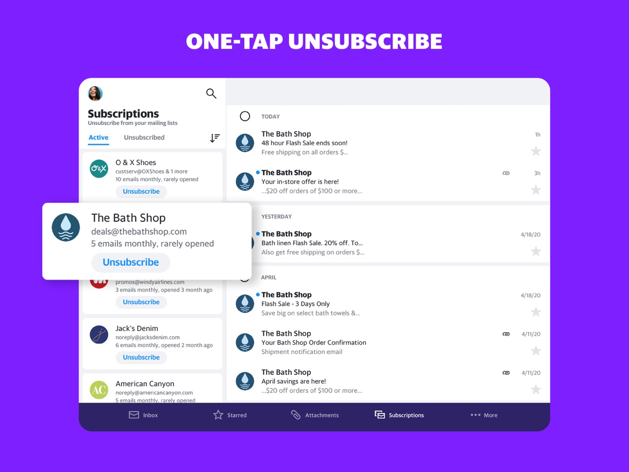 Yahoo Mail screenshot 4