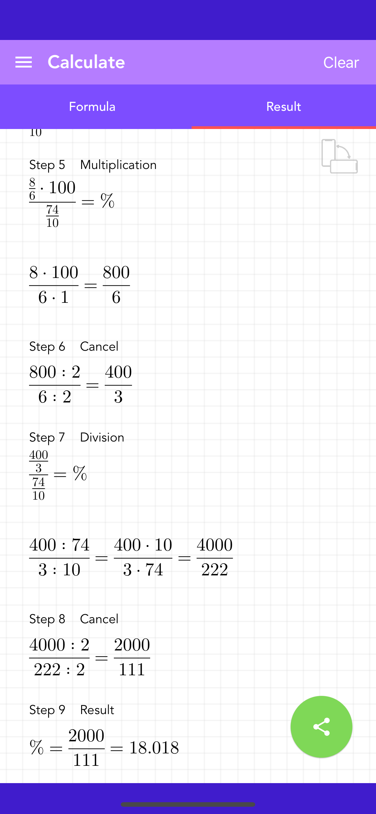 Percentage Value Calculator