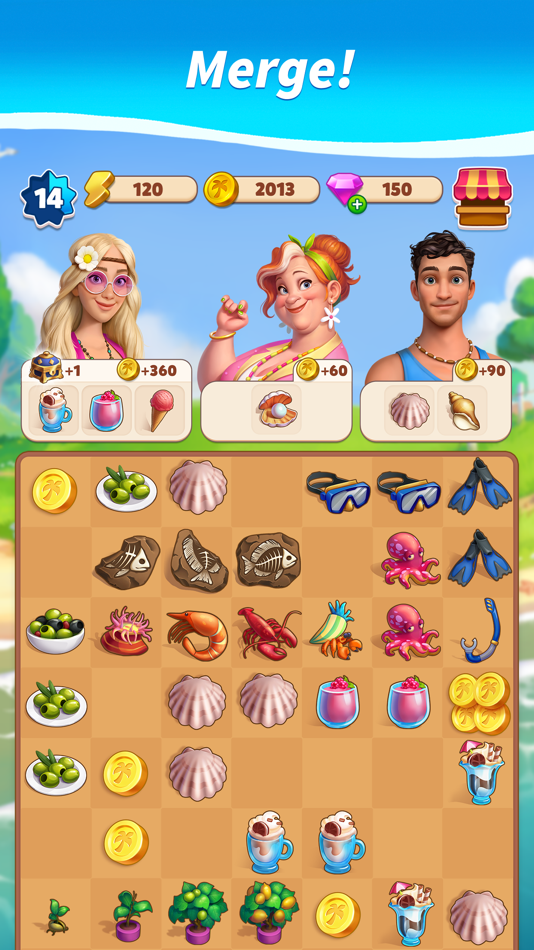 #1. Travel Town - Merge Adventure (iOS) By: Moon Active