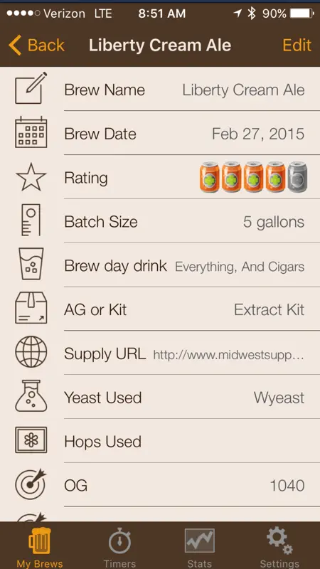 My Brew screenshot 2 of 5