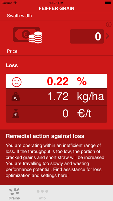 feiffer grain iPhone screenshot 1 - Utilities app